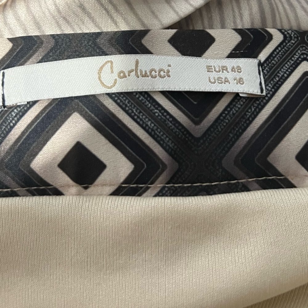 Carlucci Women's Maxi Skirt Size 16 Pleated Long Modest Floral Printed - Picture 5 of 6